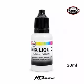 GENTLE MIX LIQUID น้ำยาผสมหมึกงานสัก ทำหมึกไหลลื่น สีลงง่าย ไม่ทำร้ายผิว(สินค้าแบ่งขาย)