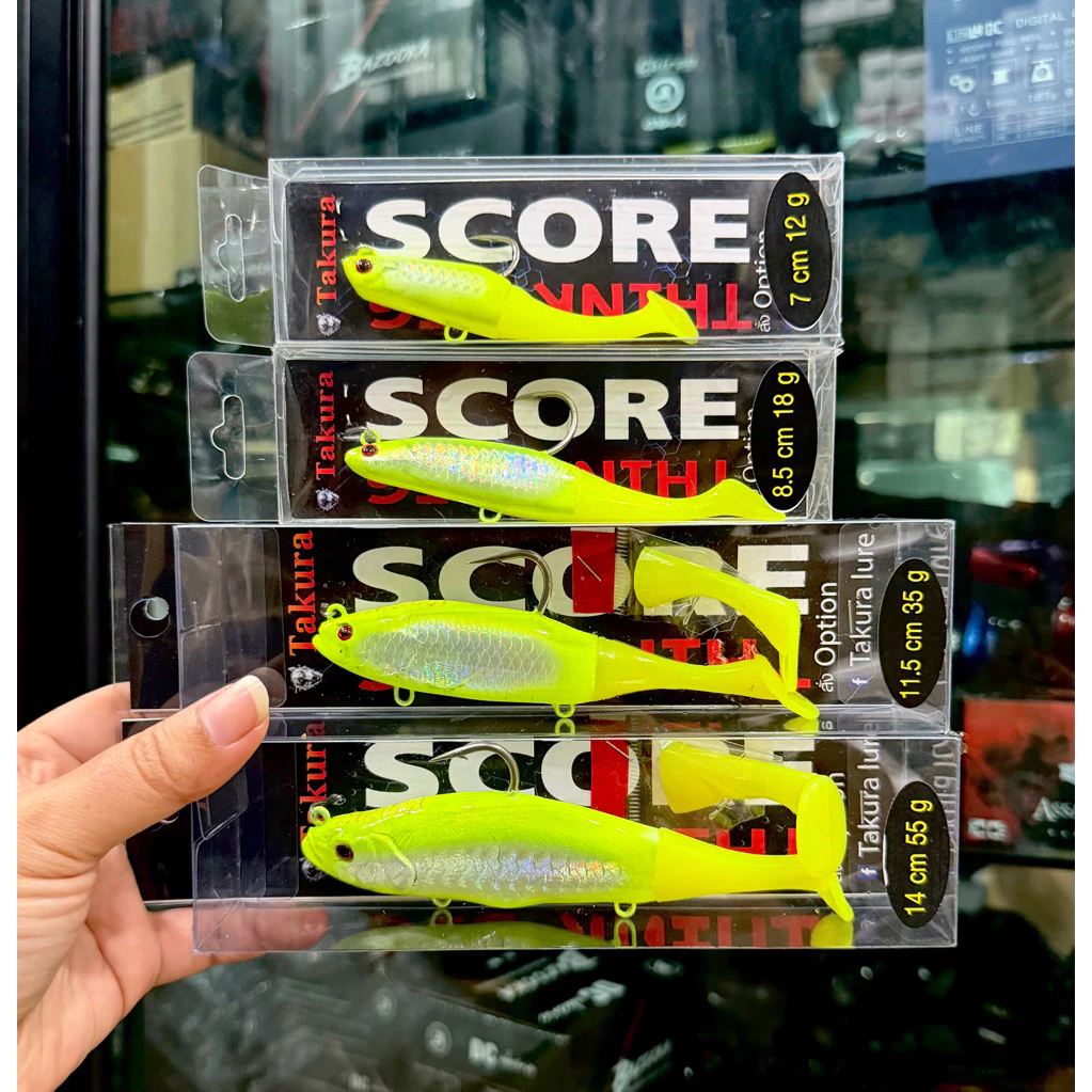 เหยื่อTAKURA SCORE มี4 ขนาด