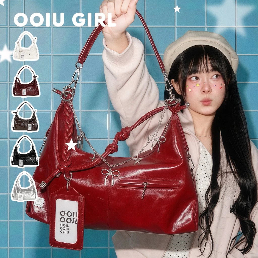 OOIU Bag Riki Bag กระเป๋าสะพายไหล่ กระเป๋าถือ ครอสบอดี้ 11 นิ้ว ริกิ OOIU