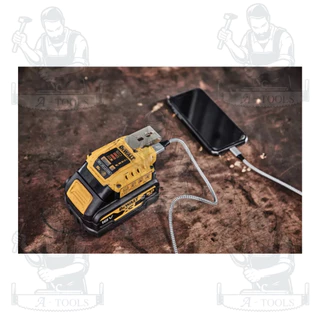 DEWALT+ DCB094-B1 (เครื่องเปล่า) อะแดปเตอร์ชาร์จและจ่ายไฟ USB-C 18/20V MAX ชาร์จแบตเตอรี่เร็ว 5A สินค้า พร้อมส่ง
