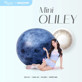 คอนแทคเลนส์รายเดือน Rozelens รุ่น Mini Oliley Brown มินิโอลิลี่ย์ ตาละมุนเกาหลี