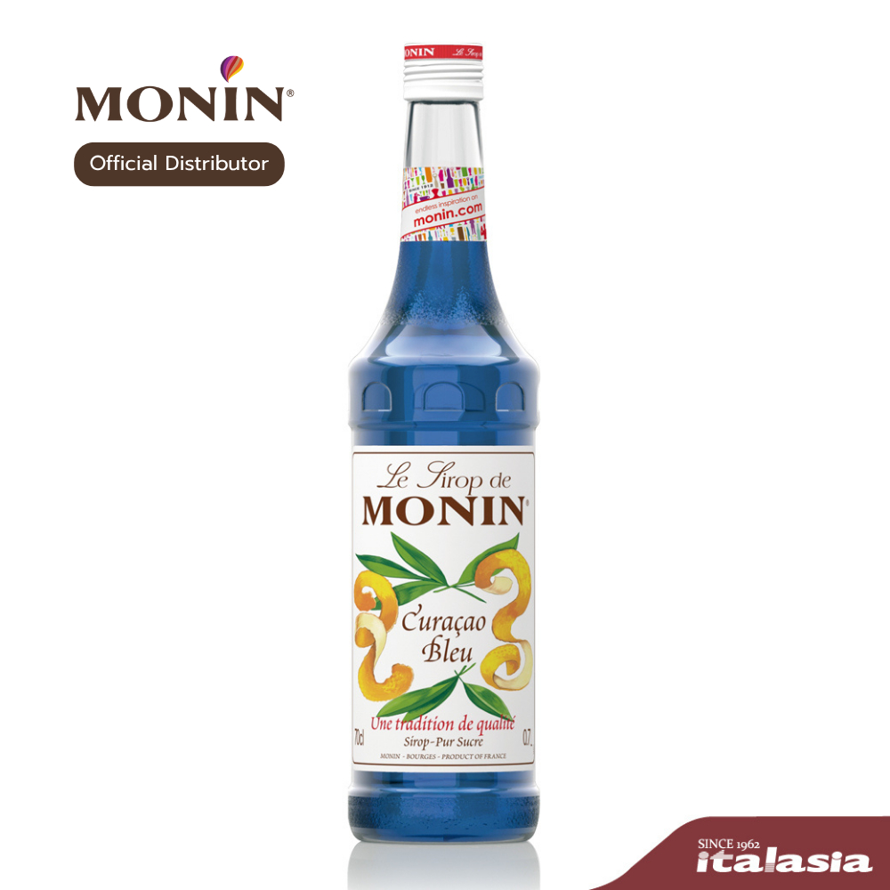 MONIN Blue Curacao Syrup 700 ML. | โมนิน บลูครูราโซ่ ไซรัป 700 มล.