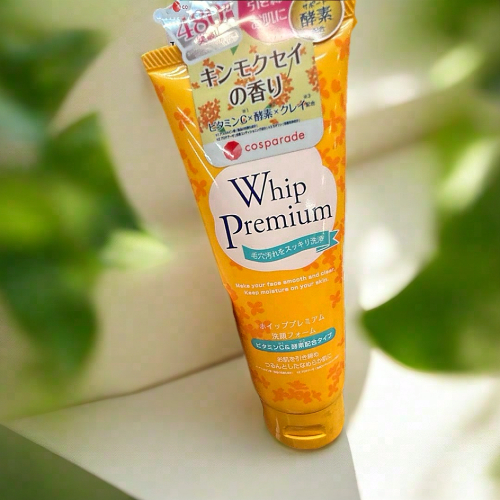 🎌พร้อมส่ง 🇹🇭🌟COSPARADE WHIP PREMIUM FACE FOAM VC KINMOSUSEI VITAMIN C & ENZYME