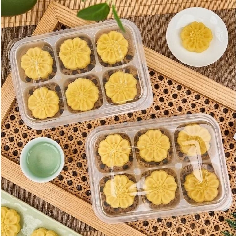 พร้อมส่ง (แพ็ค 20 ใบ) H737/CH737 กล่องพลาสติกแบ่งช่อง 6