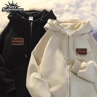 เสื้อสเวตเตอร์แจ็คเก็ตมีฮู้ด Unisex ใส่คู่กับแ นได้ เนื้อนุ่ม ใส่สบาย สุดคุ้ม