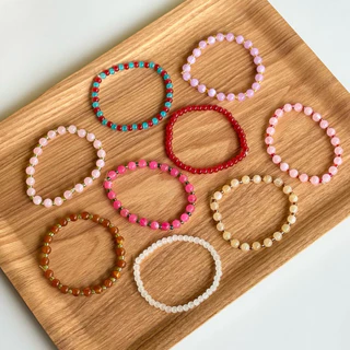 Piing me Bracelet | กำไลข้อมือ/ข้อเท้าลูกปัด (เอ็นยืด) 2026061948
