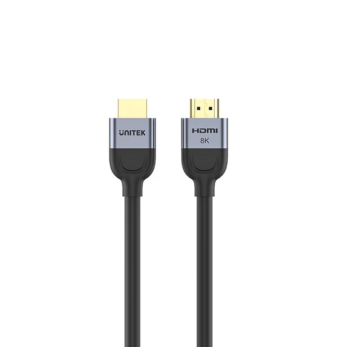 สาย HDMI 2.1 Unitek C11086GY01 8K@60Hz,4K@120Hz  ความยาว 1M/1.5M/2M/3M/5M เอชดีเอ็มไอ เคเบิล