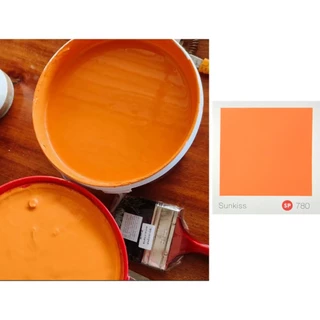 [0.236L กระป๋องเล็ก] สีทาบ้าน สีน้ำ สีทาโฟม สีน้ำอะครีลิค บิวตี้ สีตรากุ้ง BEAUTY Pigment Emulsion