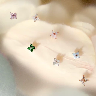 More Than Piercing: MP40 Mini Clover *waterproof* จิวหู/ต่างหู