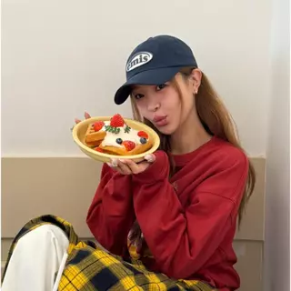 หมวกผ้ายีนส์ Emis ผ้าคอร์ดูรอย New EMIS RUBBER PATCH BALL CAP ของแท้ 100% พร้อมส่ง