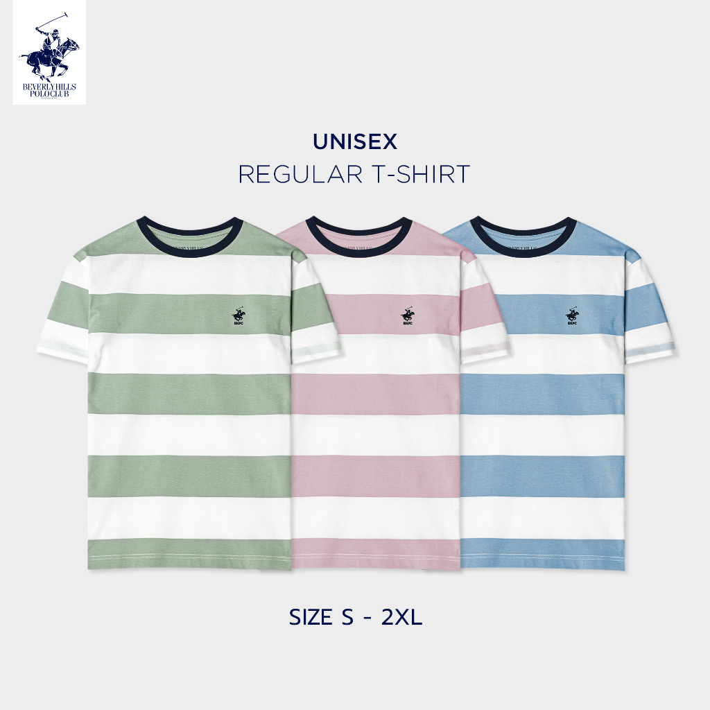 BEVERLY HILLS POLO CLUB เสื้อยืดคอกลมแขนสั้น รุ่น BNBRB27