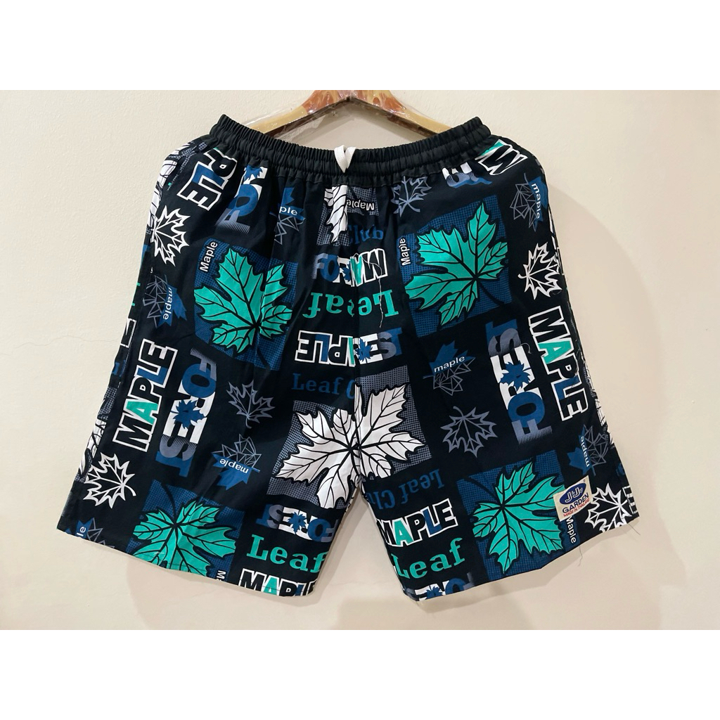 กางเกงเจเจขาสั้นแท้ 💯% ลายใบกัญชามาใหม่สีสดน่าใส่กับอากาศหน้าร้อน💢 M L XL XXL💢