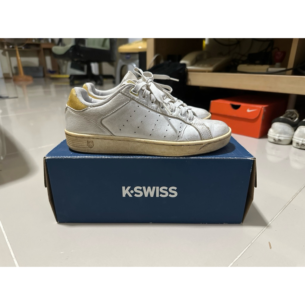 รองเท้า Kswiss สีขาว มือสอง ผู้หญิง ไซส์ 37