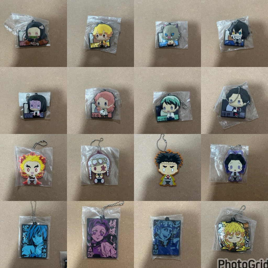 พวงกุญแจดาบพิฆาตอสูร งานแท้ลิขสิทธิ์ญี่ปุ่น(KG/S,A,U) ICHIBAN KUJI