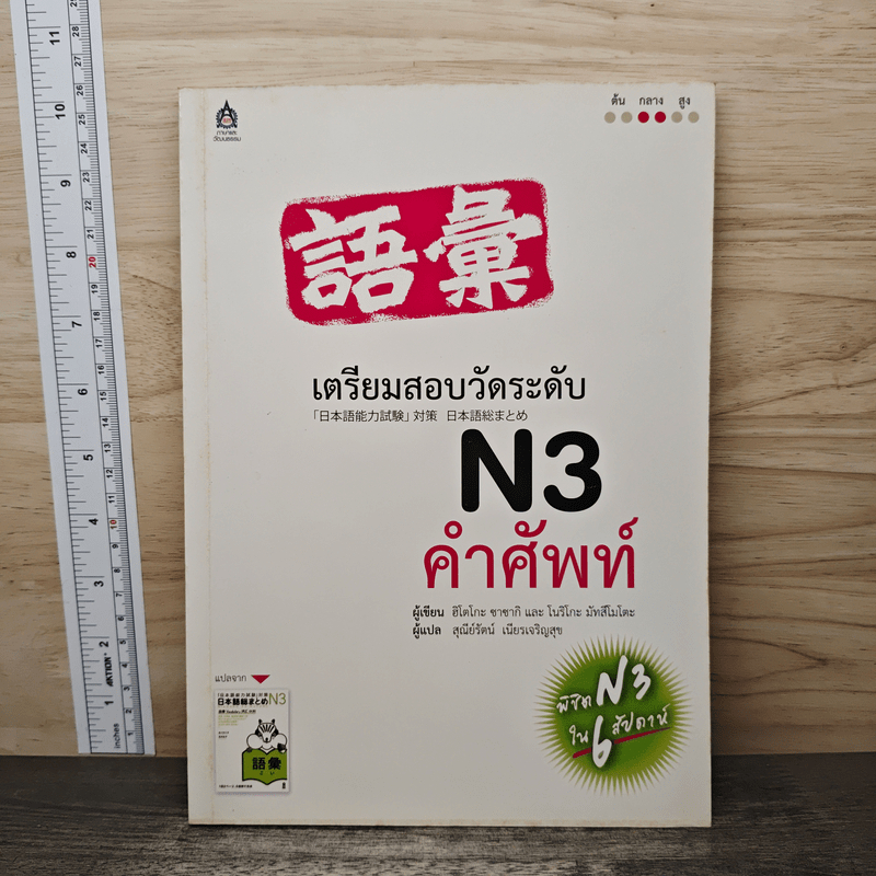 ⭐เตรียมสอบวัดระดับ N3 คำศัพท์ 💥มีขีดเขียน 🏷️1203862