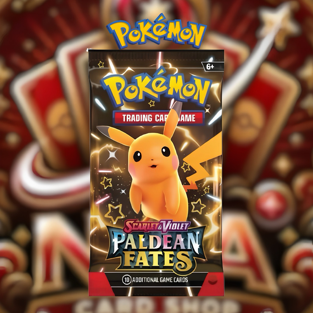 [ของแท้ พร้อมส่ง] Pokemon Paldean Fates  Booster Pack