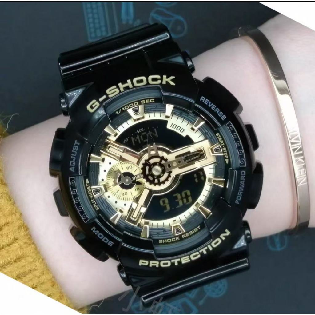 นาฬิกาผู้ชายรุ่น GA-110 สายเรซิ่น Limited  รับประกัน นาฬิกาสปอร์ตแฟชั่น LED ดิจิตอลกันน้ำสำหรับชายและหญิง