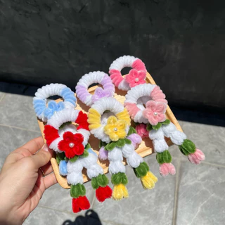 [Nnod shop’] พวงมาลัยจิ๋วลวดกำมะหยี่ พวงมาลัยไหว้ครู ไหว่พ่อ-แม่ สงกราน งานhandmade