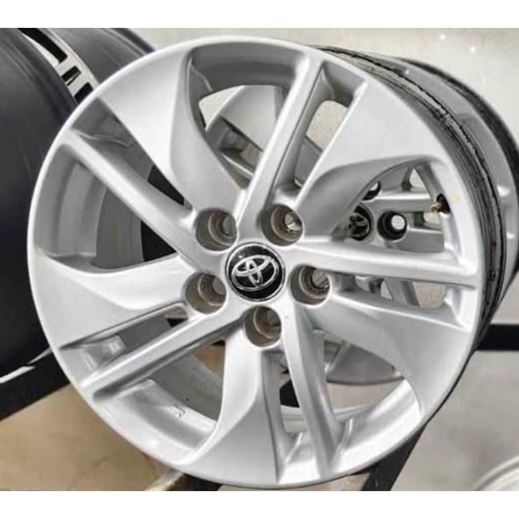 ล้อแม็ก Toyota sienta ขอบ15 5รู100 ราคาต่อวง ซื้อแยกวงได้