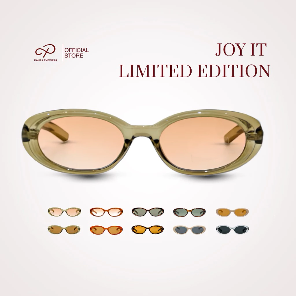 PANTA | (พร้อมซอง) Joy it : LIMITED EDITION แว่นกันแดด UV400
