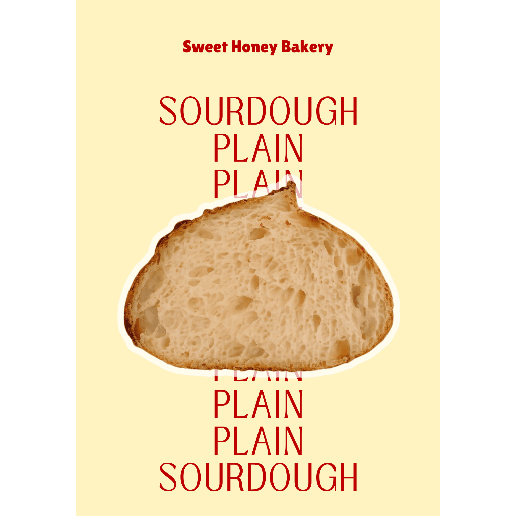 [ฮาลาล] Sourdough by Sweet Honey Bakery | ซาวร์โดว์ฮาลาลหลายรสชาติ อบสดใหม่ จัดส่งภายใน 3 วัน