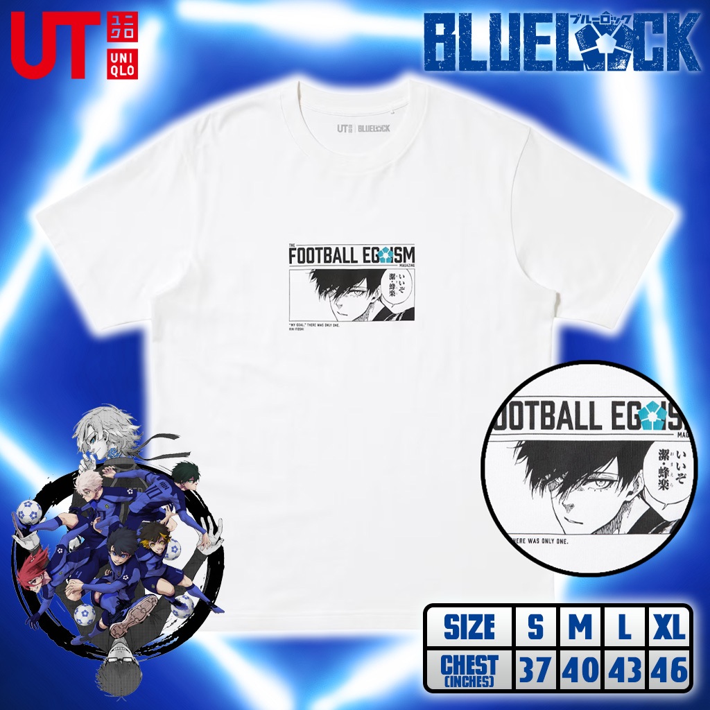เสื้อยืด Uniqlo UT - Blue Lock 0400