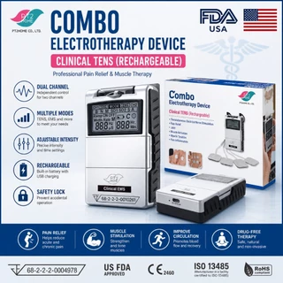 Clinical TENS เทนส์ มาตรฐานอเมริกา อย.ไทย เครื่องกระตุ้นไฟฟ้าบรรเทาปวด ชา กายภาพบำบัด คลายกล้ามเนื้อ