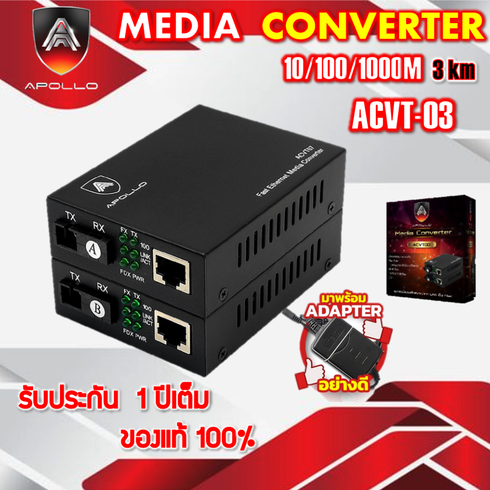 มีเดีย Media Apollo  มีระยะรองรับ 3Km 20Km 25Km