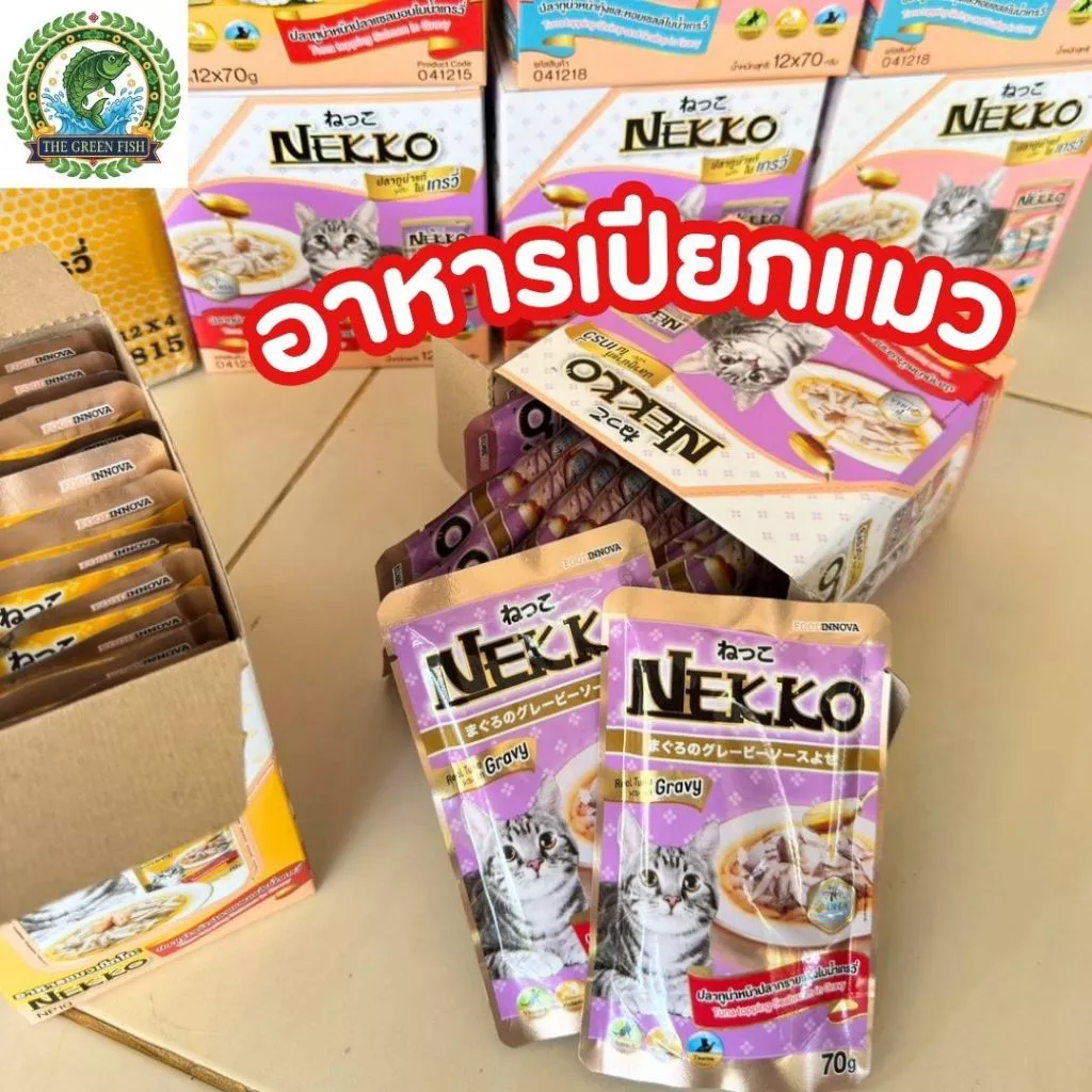 [แบ่งขาย-ยกโหล] NEKKO อาหารเปียกแมว เน็กโกะ เกรวี่ เจลลี่ ครบสูตร 70 กรัม (6ซอง/12ซอง) โปรดดูตัวเลือกของสินค้าก่อนสั่ง thumbnail 4