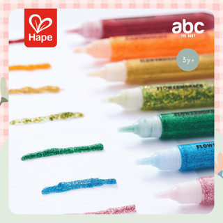 Hape - Glass Adhesive Painting – Glitter Glue Window Paint 3Y+ image 4