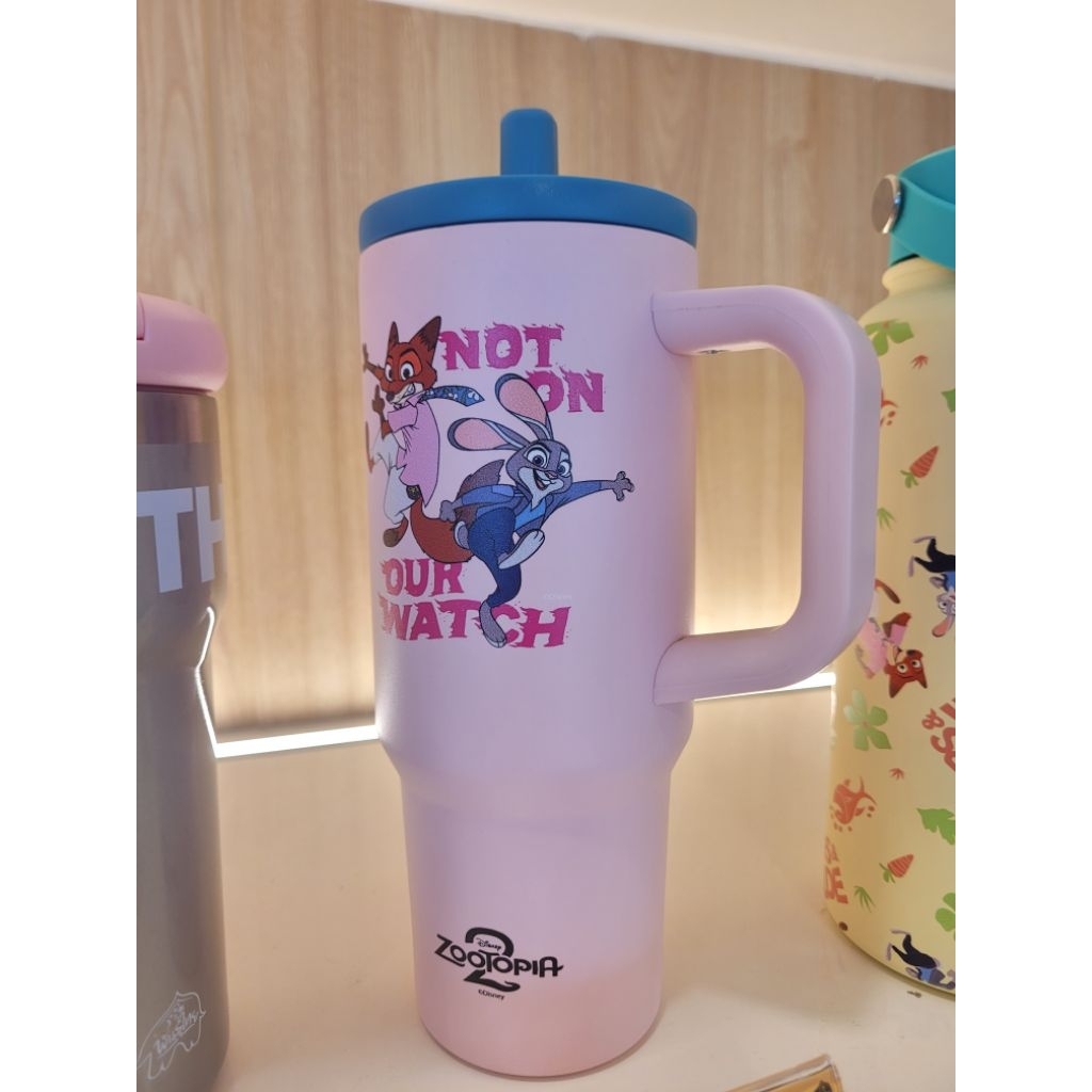 Punthai Zootopia แก้วน้ำสแตนเลส เก็บความเย็นด้าน มีหลายรุ่นให้เลือกในตะกร้า ของแท้ 100%