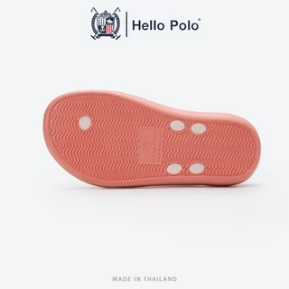 Hello Polo รองเท้าแตะ รุ่น HP8068 รองเท้าแตะหูหนีบ EVA พื้นตึกหนา 4 ซม. น้ำหนักเบา สไตล์มินิมอล
