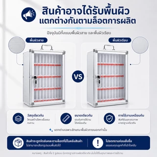 MAO ตู้เก็บโทรศัพท์ ติดผนัง พร้อมกุญแจล็อคได้ ตู้เก็บของ โทรศัพท์มือถือ 12/24/36/48ช่อง