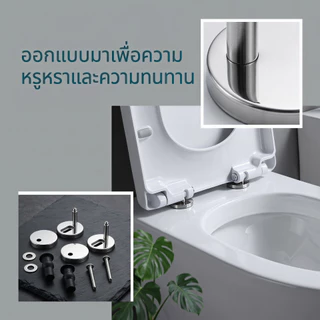 น็อตฝาชักโครกแบบกลม สกรูและน็อตฝาชักโครก อุปกรณ์เสริมตัวยึดห้องน้ำขายเป็นคู่