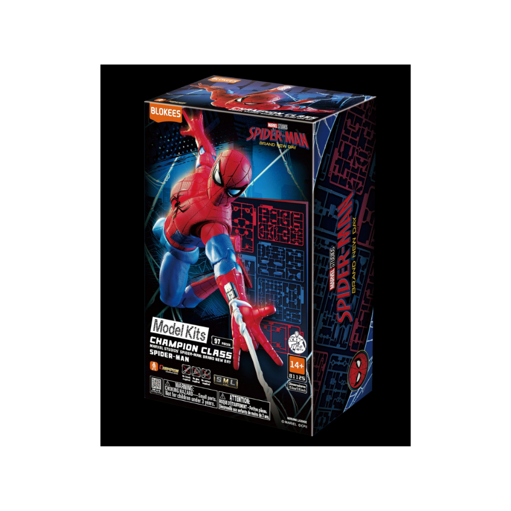 Spider-Man BND 81125 Blokees Champion Class CC 13 Spider-Man Brand New Day สไปเดอร์-แมน: แบรนด์ นิว เดย์ (บล็อกคีส์)