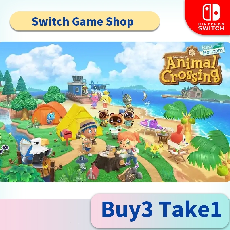 Nintendo Switch Animal Crossing: New Horizons Game – Customizable Island Experience