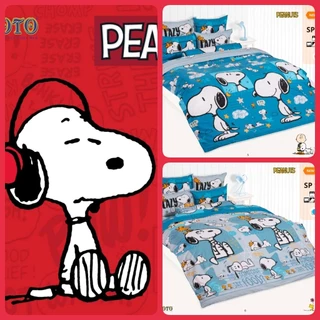 TOTO​ : ผ้าปูที่นอน​ (ไม่รวมผ้านวม) ลาย​ Snoopy