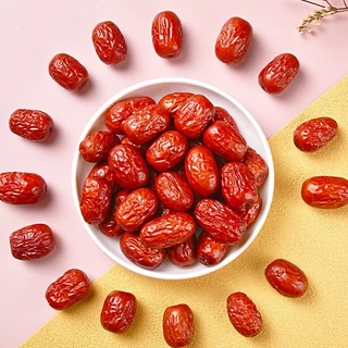 Nutty Garden พุทราแห้ง เมล็ดจัมโบ้ [พร้อมทาน] ขนาด 500กรัม | พุทราจีนอบแห้ง เกรดพรีเมียม ลูกใหญ่ หอม นุ่ม อร่อย