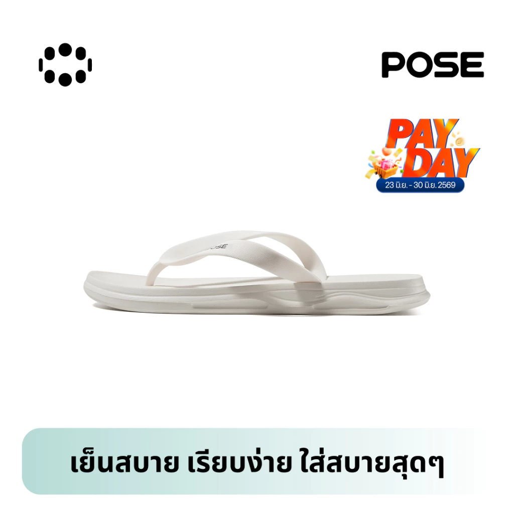 【Livestream】POSE Flip Flops-Traveling รองเท้าแตะหูคีบนิ่มเหมือนเหยียบขี้ ลายก้อนเมฆ กันลื่นP3246801 thumbnail 4