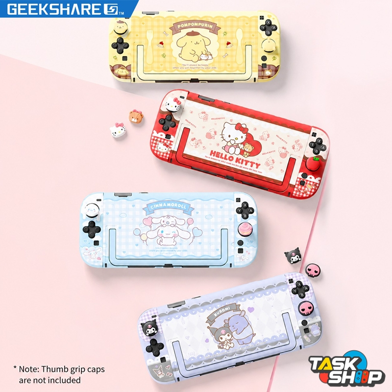 ส่งทันที⚡️GeekSharexSanrio Switch 2 Protective Case เคสกันรอย คุณภาพสูง ลายการ์ตูน Sanrio