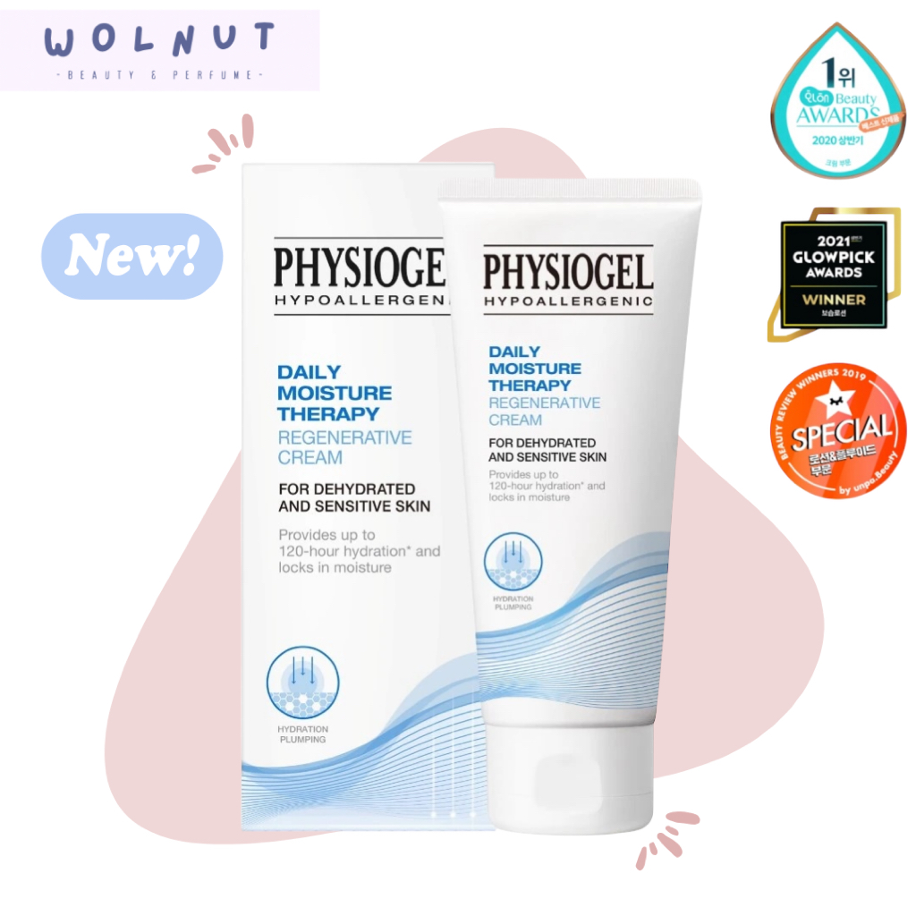 (🐳ฉลากไทย) Physiogel Daily Moisture Therapy Regenerative Cream 100ml เนื้อครีมแบบใหม่ บางเบา สบายผิว