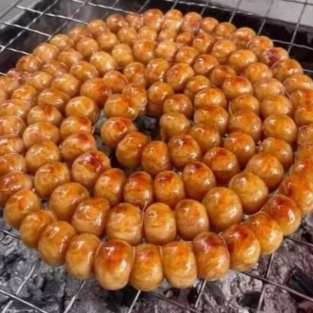 ไส้กรอกอีสานข้าวหมูวุ้นเส้น100ลูกเล็ก(เปรี้ยว)