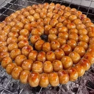 ไส้กรอกอีสานข้าวหมูวุ้นเส้น100ลูกเล็ก(เปรี้ยว)