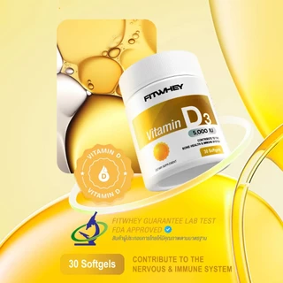 FITWHEY VITAMIN D3 5000 IU