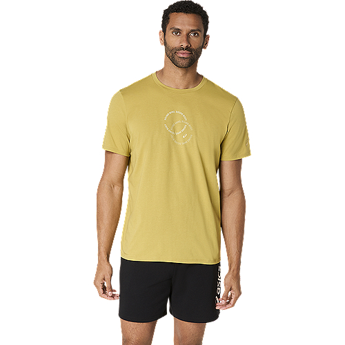 ASICS :  2031F150.300 ASICS GRAPHIC TEE MEN เสื้อคอกลมผู้ชาย