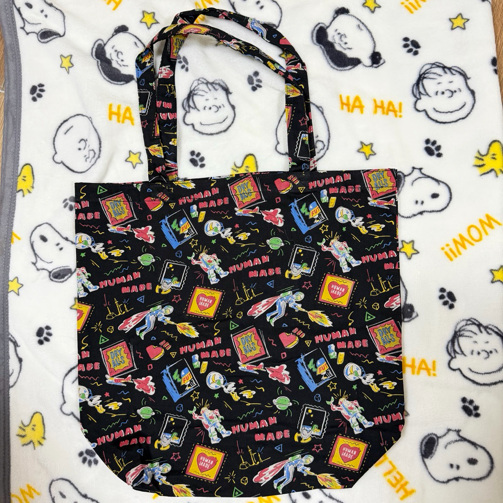 BOOKTOTEสีดำHUMANMADE