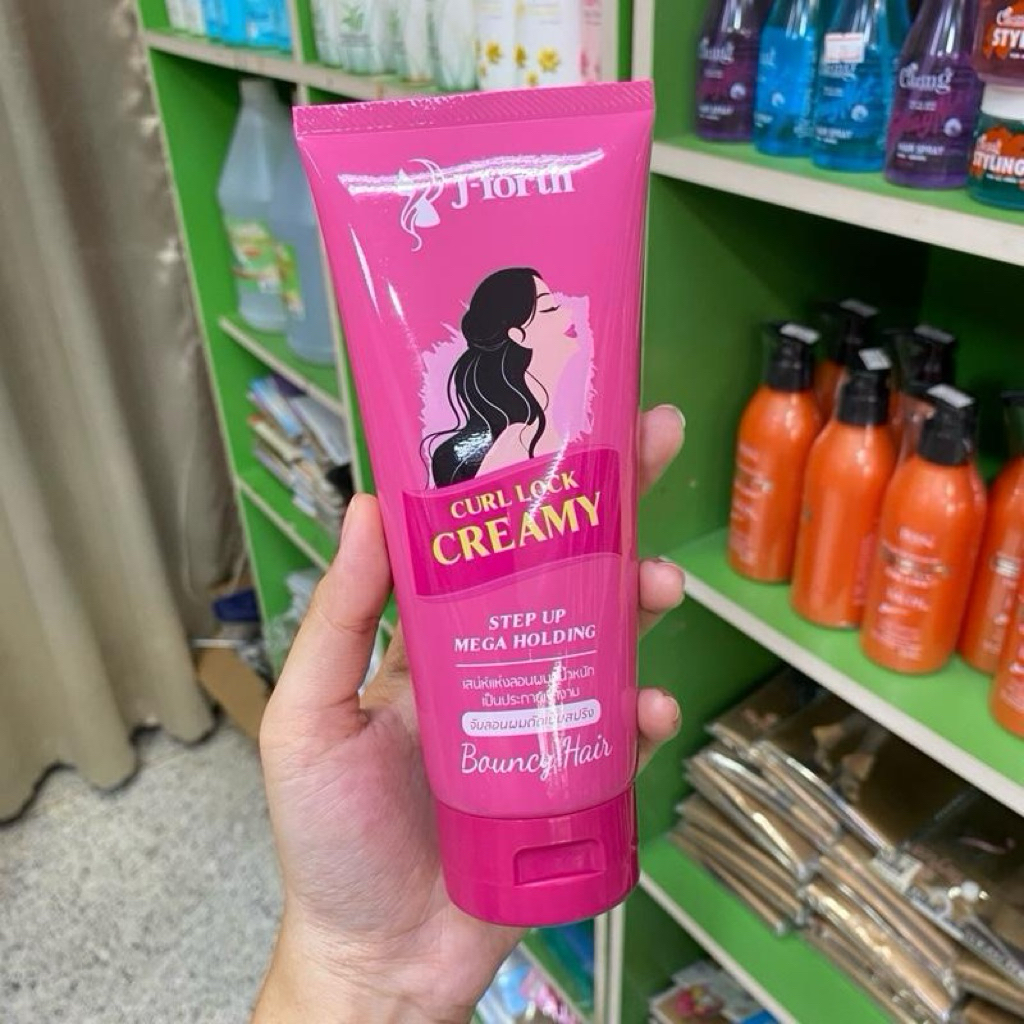ครีมจับลอนผม J-forth Curl lock creamy