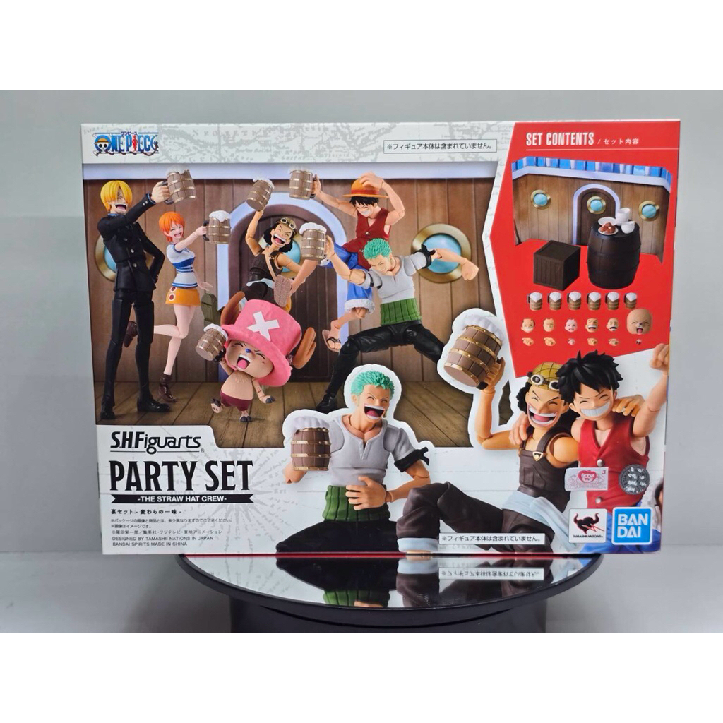 S.H.Figuarts Onepiece party set