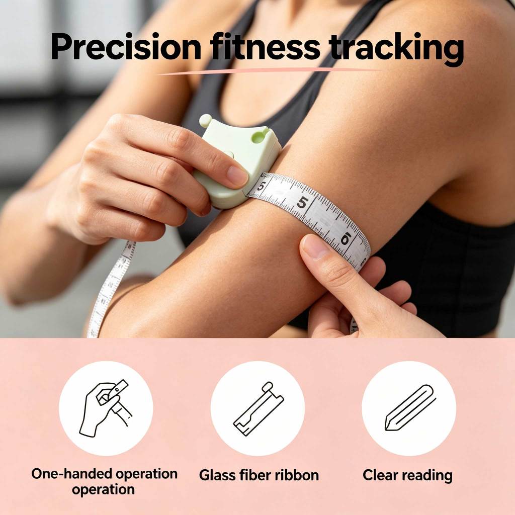 Zapco สายวัดเอวอัตโนมัติ พกพา วัดรอบเอวและส่วนต่างๆ แม่นยำ เริ่ม 2 นิ้ว สเกลซม. 2 ด้าน ฟังก์ชัน BMI