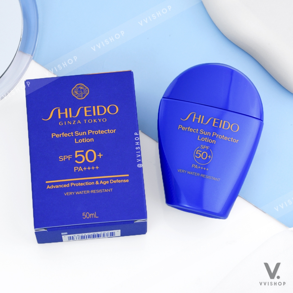 รับประกันของแท้💯 SHISEIDO The Perfect Protector SPF50+/PA++++ SynchroShield WetForce x HeatForce 50ml